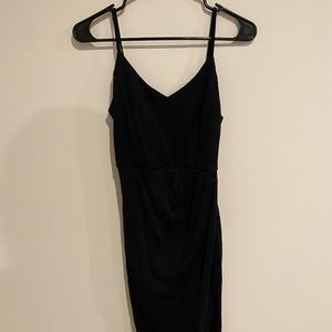 Simple black dress
